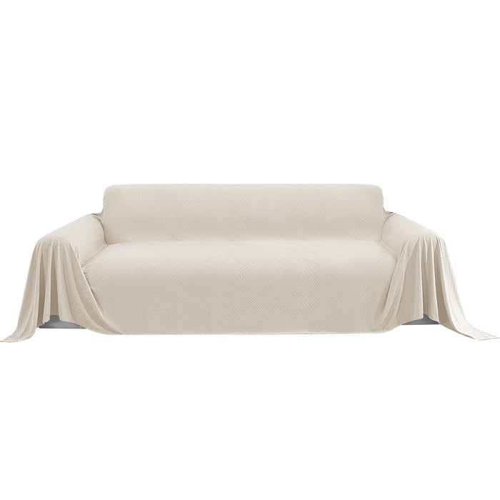 Ystyle Universal 4 Seater Sofa Cover Throw 200x230cm Geometric-YSTYLE