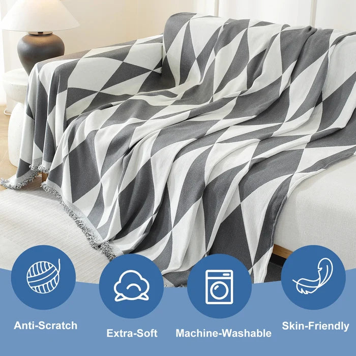 YSTYLE Universal 3 Seater Sofa Cover Throw 180x340cm Anti-Scratch-YSTYLE