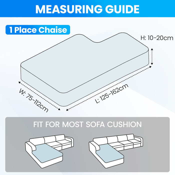 Ystyle Universal Chaise longue Stretch Sofa Cushion Cover-YSTYLE