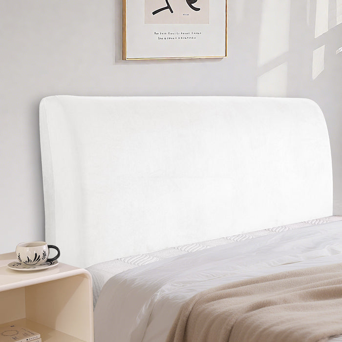 Ystyle Velvet Headboard Cover 200cm Stretch Bed Back Protector-YSTYLE