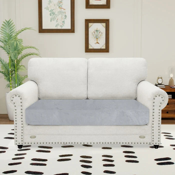 YSTYLE Velvet Stretch Sofa Seat Cover 2 Seater Anti Slip-YSTYLE