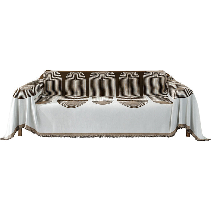 YSTYLE Washable 2 Seater Sofa Cover Throw 180x280cm Soft