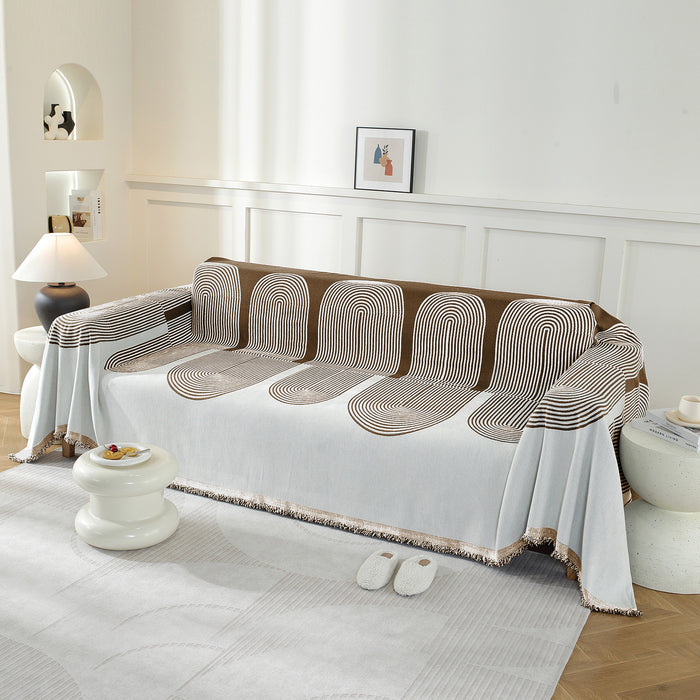 YSTYLE Washable 2 Seater Sofa Cover Throw 180x280cm Soft