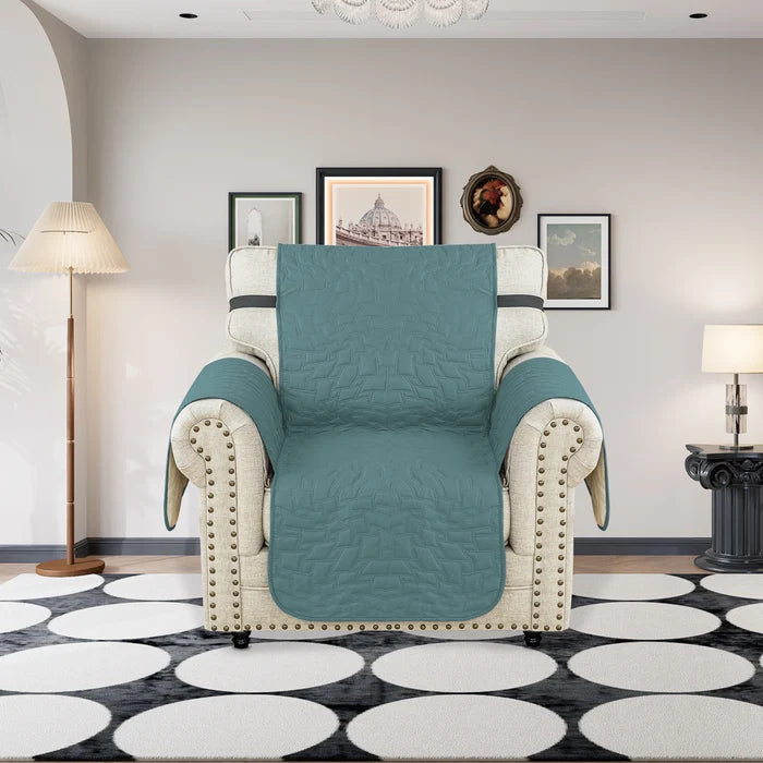 YSTYLE Waterproof 1 Seater Armchair Cover with Armrests Anti-Slip-YSTYLE