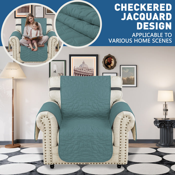YSTYLE Waterproof 1 Seater Armchair Cover with Armrests Anti-Slip