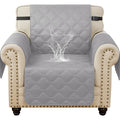 Ystyle Waterproof 1 Seater Armchair Cover with Side Pockets-YSTYLE