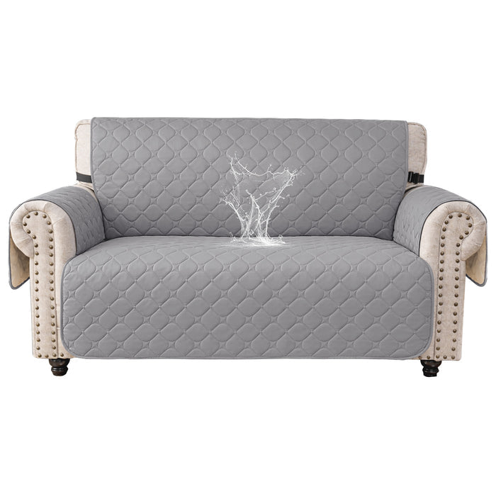 YSTYLE Waterproof 2 Seater Armchair Cover with Pockets Non Slip