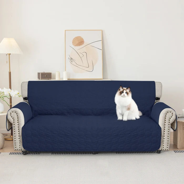 YSTYLE Waterproof 2 Seater Sofa Cover with Armrests Anti-Slip-YSTYLE