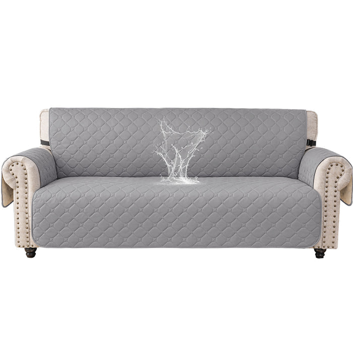 YSTYLE Waterproof 3 Seater Armchair Cover with Pockets Non Slip