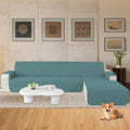 YSTYLE Waterproof 4 Seater Corner Sofa Cover Reversible Peninsula-YSTYLE