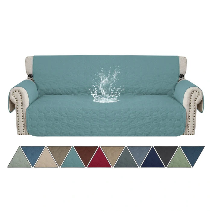 YSTYLE Waterproof 4 Seater Sofa Cover with Armrests Anti-Slip-YSTYLE