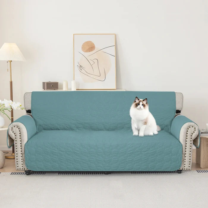 YSTYLE Waterproof 4 Seater Sofa Cover with Armrests Anti-Slip-YSTYLE