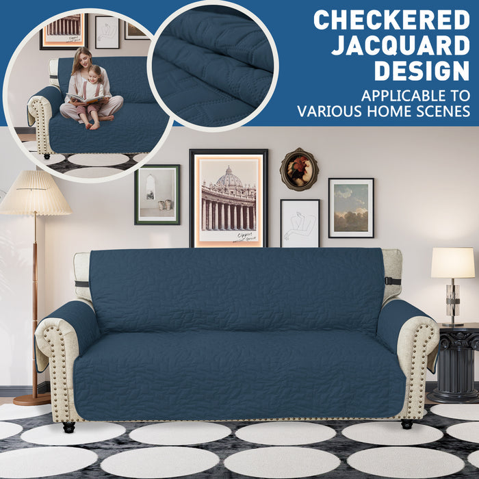 YSTYLE Waterproof 4 Seater Sofa Cover with Armrests Anti-Slip