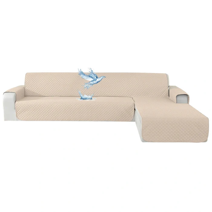 YSTYLE Waterproof L Shape Sofa Cover 4 Seater Reversible Peninsula-YSTYLE