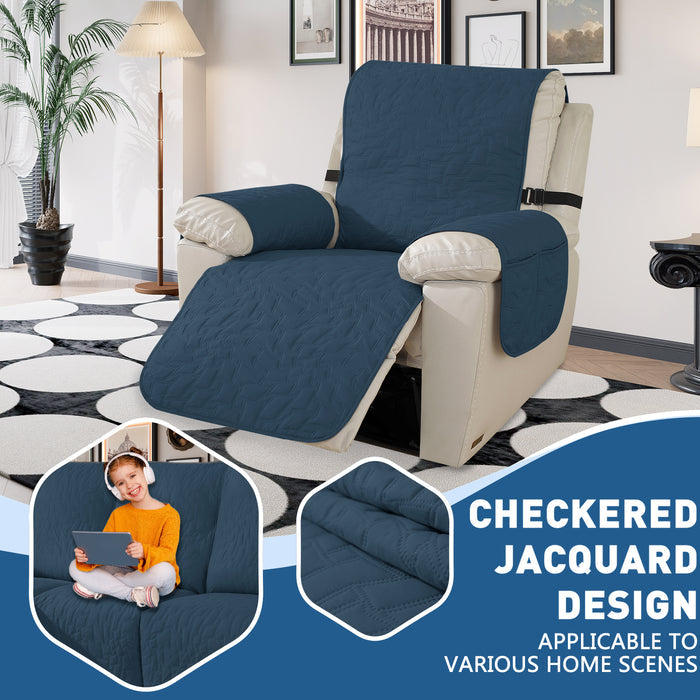 YSTYLE Waterproof Large Reclining Armchair Cover Non Slip Protection