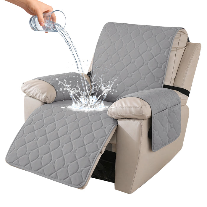 YSTYLE Waterproof Recliner Armchair Cover with Armrests 1 Seater