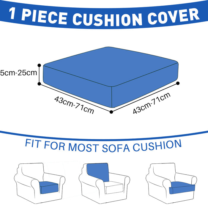 YSTYLE Waterproof Stretch Sofa Seat Cover 1 Seater Geometric