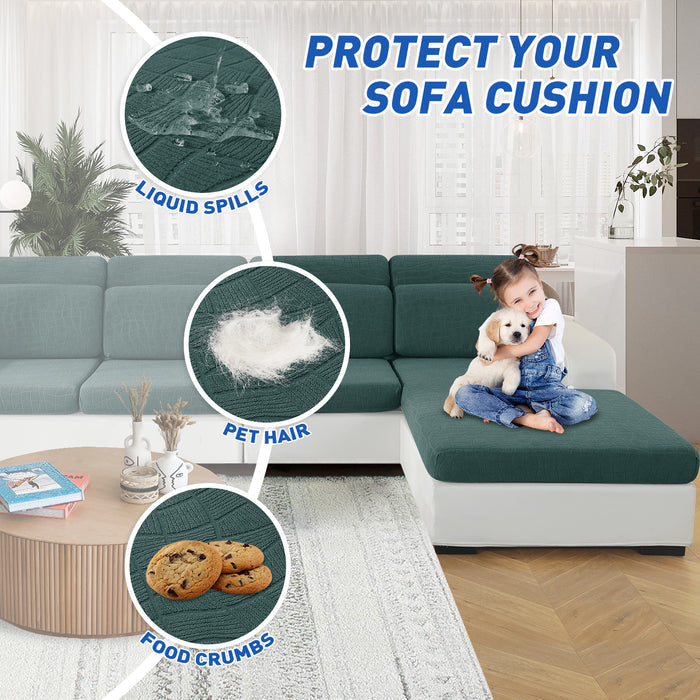 YSTYLE Waterproof Stretch Sofa Seat Cover 1 Seater Geometric